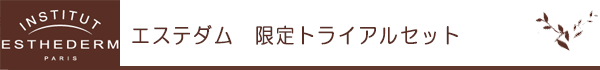 エステダム 限定トライアルセット
