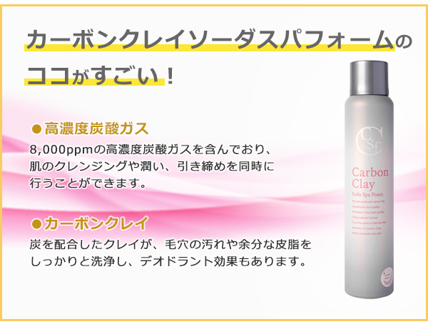 カーボンクレイソーダスパフォーム